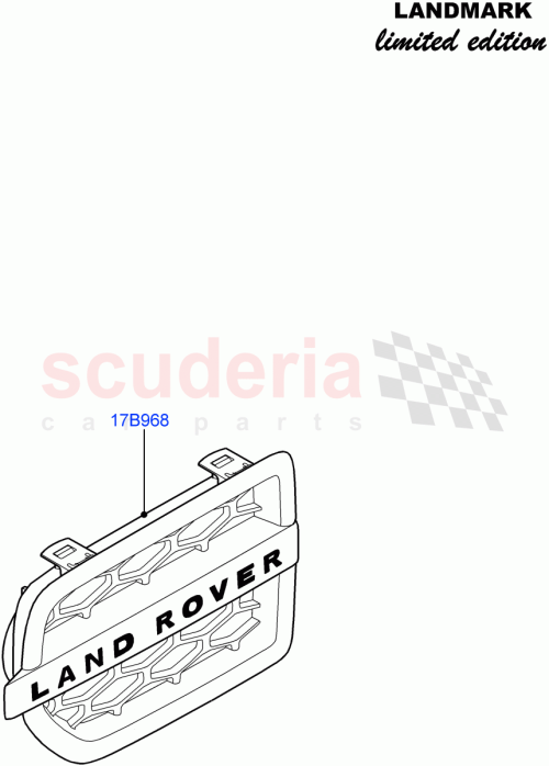 Part Diagram for Land Rover LR023735