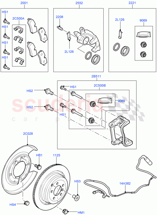 Part Diagram for Land Rover LR015520