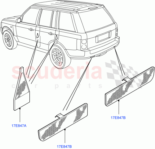 Part Diagram for Land Rover LR006348