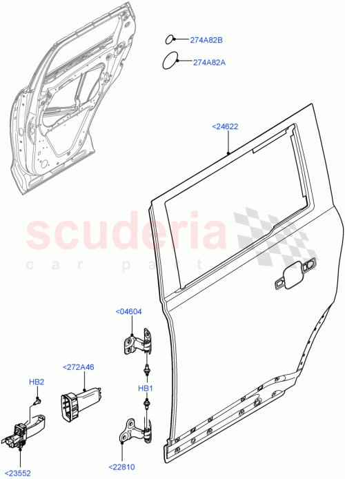 Part Diagram for Land Rover LR133090
