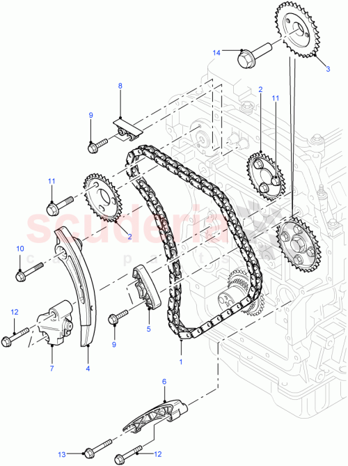 Part Diagram for Land Rover LR029909