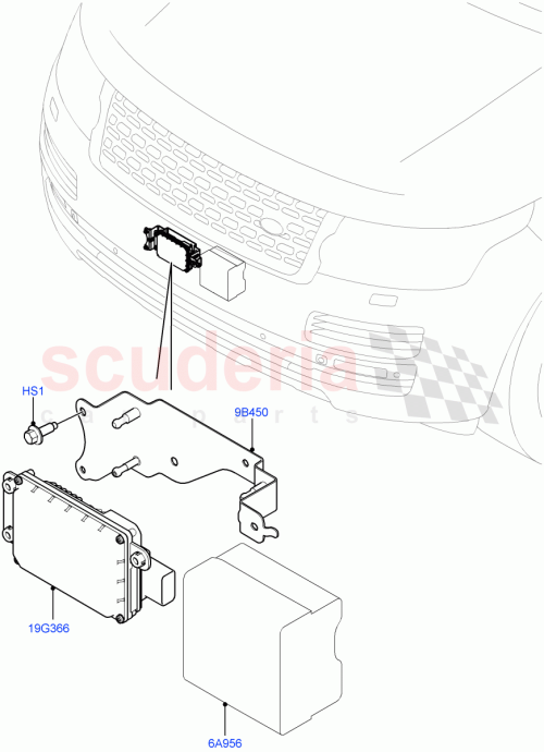 Part Diagram for Land Rover LR043725