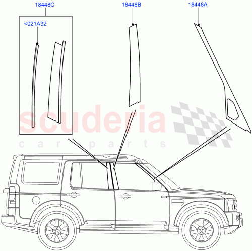 Part Diagram for Land Rover CGE000470