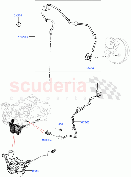 Part Diagram for Land Rover LR090857