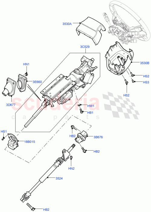 Part Diagram for Land Rover LR011512