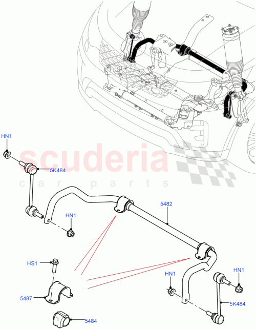 Part Diagram for Land Rover LR081544