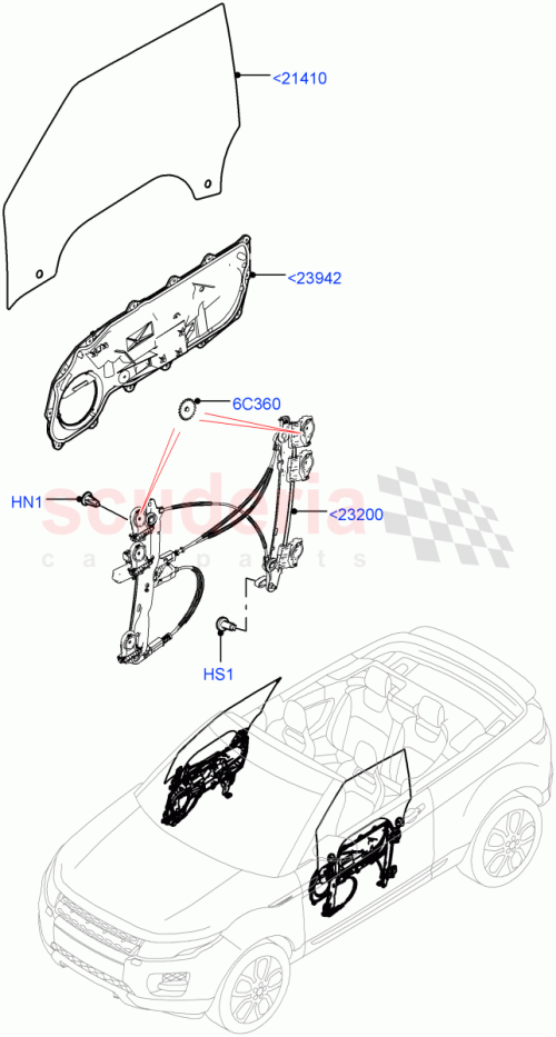 Part Diagram for Land Rover LR095418