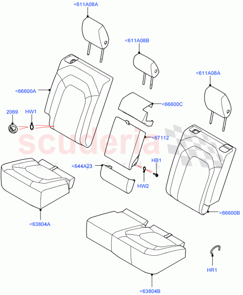 Part Diagram for Land Rover LR170203
