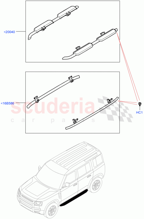 Part Diagram for Land Rover VPLEP0525