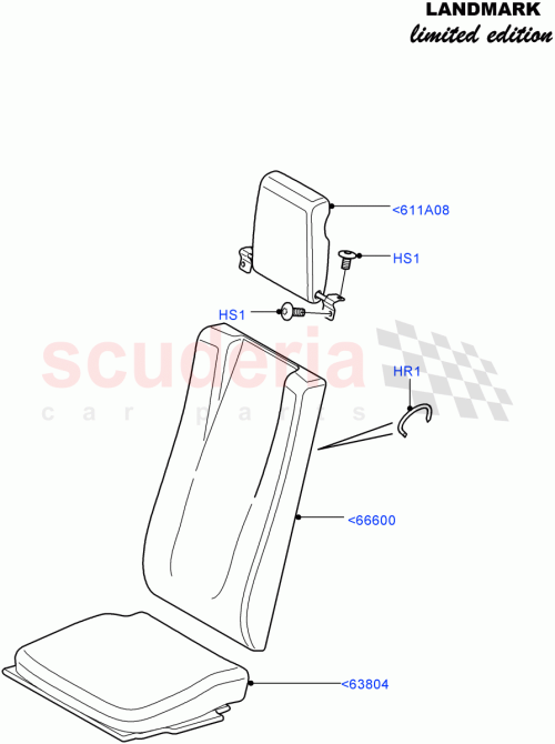 Part Diagram for Land Rover LR023658