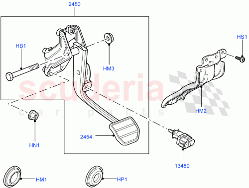 Part Diagram for Land Rover FN110041