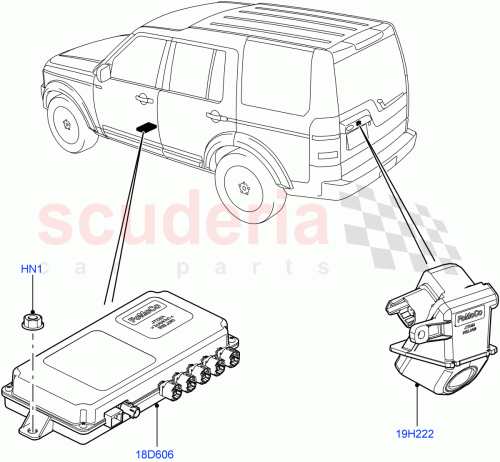 Part Diagram for Land Rover LR051056