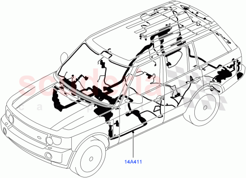 Part Diagram for Land Rover LR030914