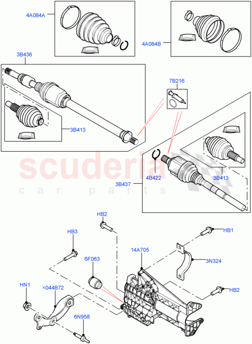 Part Diagram for Land Rover LR144612