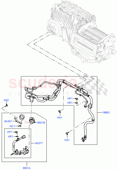 Part Diagram for Land Rover LR151544