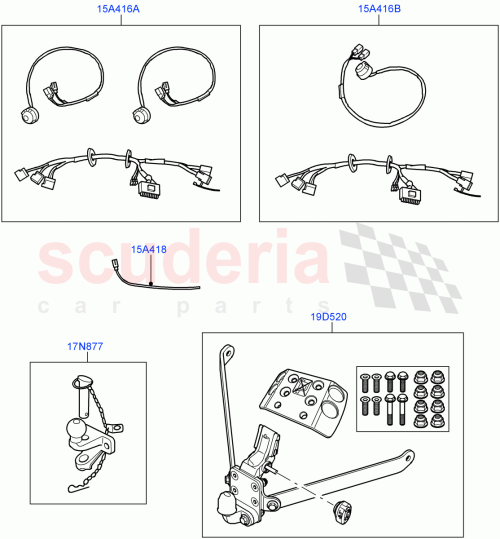 Part Diagram for Land Rover LR041041