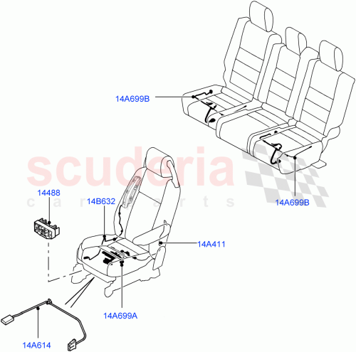 Part Diagram for Land Rover LR009733