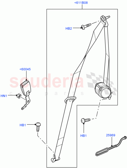 Part Diagram for Land Rover LR056624