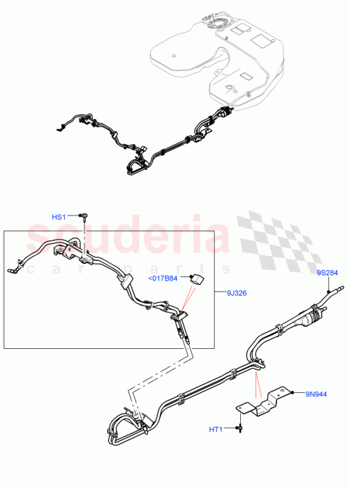 Part Diagram for Land Rover LR137495