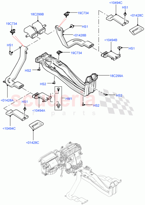 Part Diagram for Land Rover LR047604