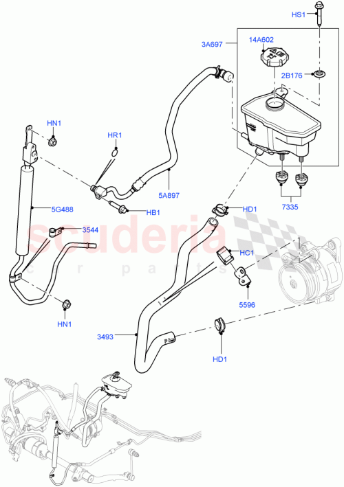 Part Diagram for Land Rover LR048081