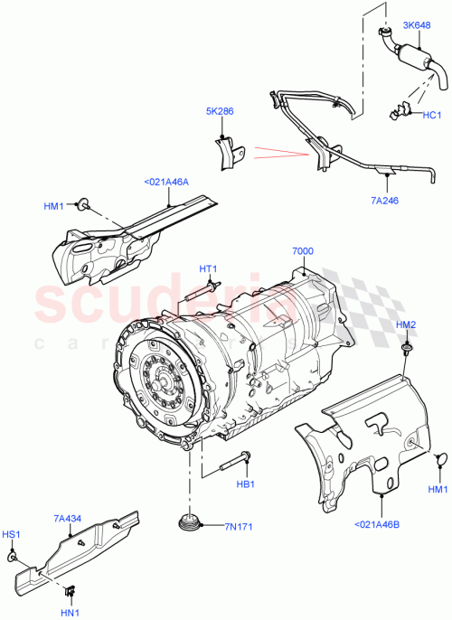 Part Diagram for Land Rover LR141592