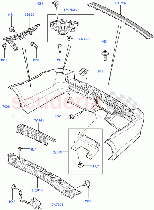 Part Diagram for Land Rover DQG000063