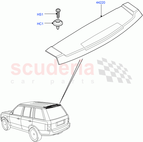 Part Diagram for Land Rover LR012831