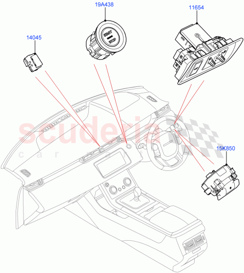 Part Diagram for Land Rover LR114829
