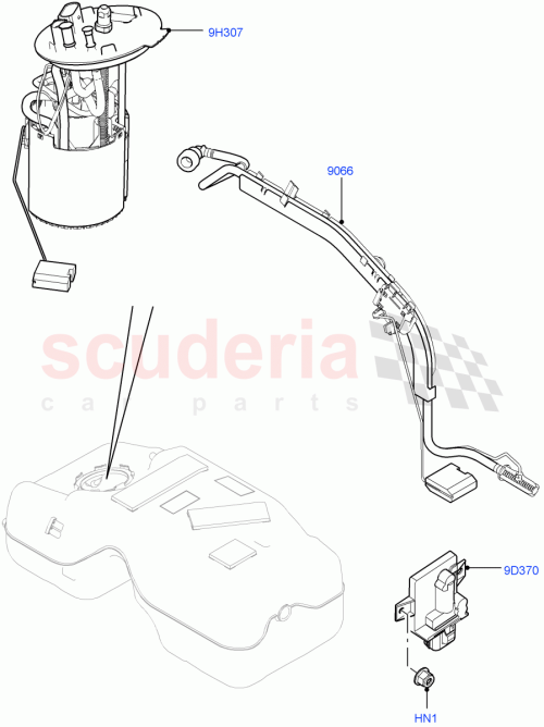 Part Diagram for Land Rover LR060832