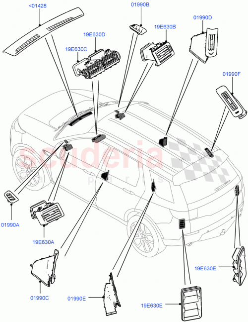 Part Diagram for Land Rover LR066748