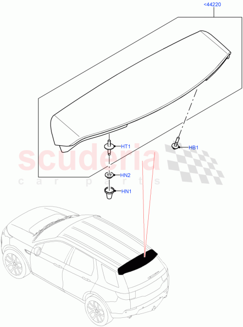 Part Diagram for Land Rover LR066931