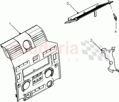 Part Diagram for Land Rover LR010645