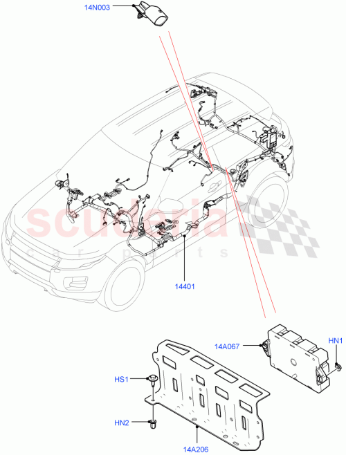 Part Diagram for Land Rover LR084932