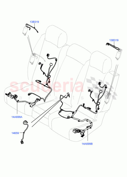 Part Diagram for Land Rover LR040511