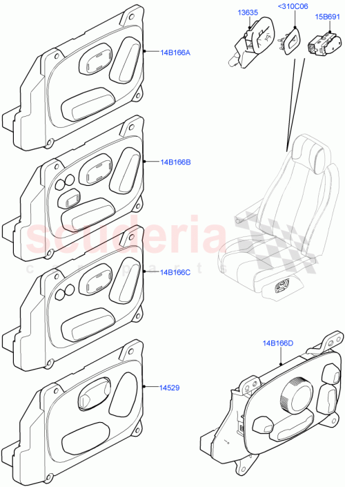 Part Diagram for Land Rover LR053309