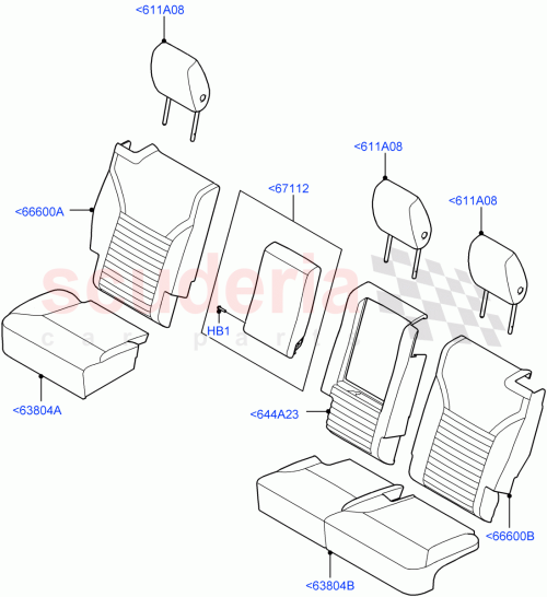 Part Diagram for Land Rover LR080650