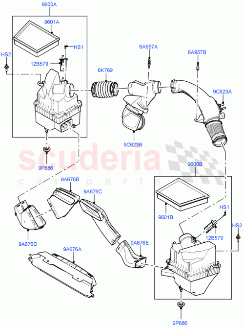 Part Diagram for Land Rover LR141759