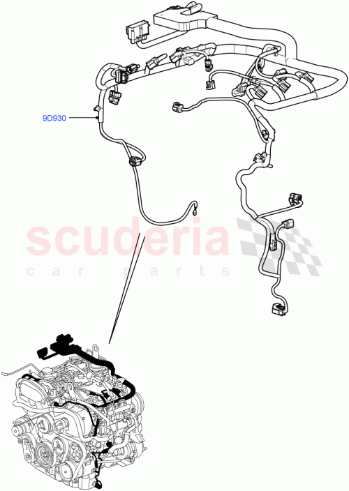 Part Diagram for Land Rover 1351812
