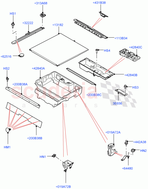 Part Diagram for Land Rover LR082144