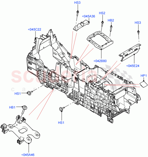 Part Diagram for Land Rover LR139528