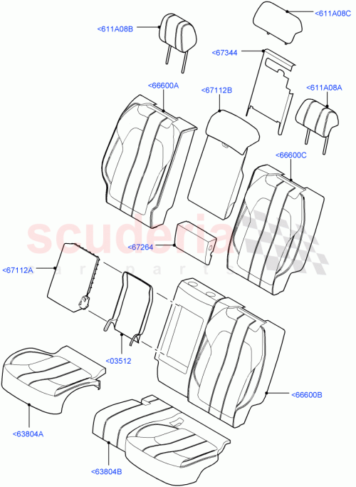 Part Diagram for Land Rover LR055304