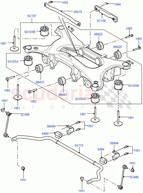Part Diagram for Land Rover LR068154