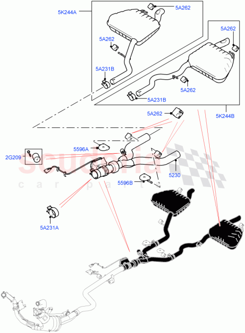 Part Diagram for Land Rover LR095875
