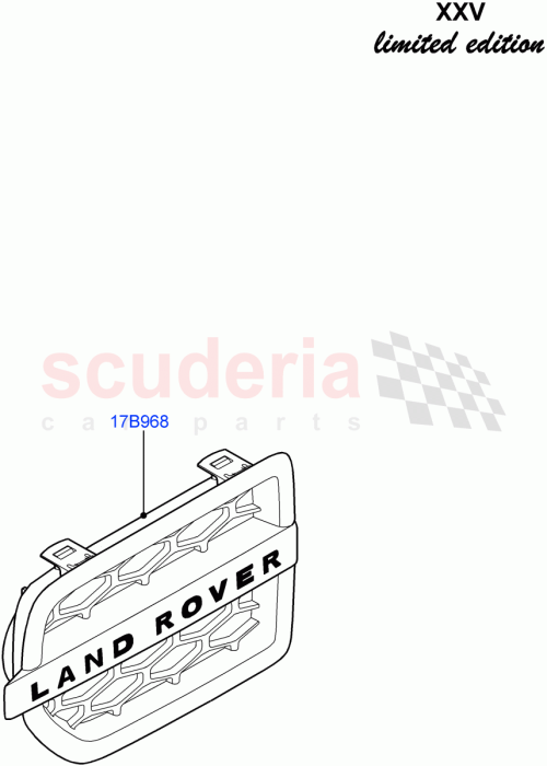 Part Diagram for Land Rover LR057531