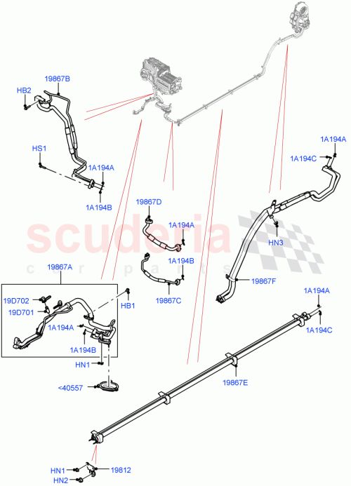 Part Diagram for Land Rover LR133089