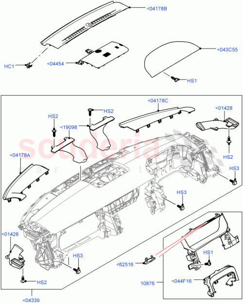 Part Diagram for Land Rover LR039416