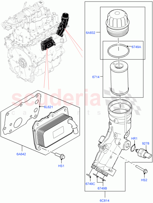 Part Diagram for Land Rover LR120552