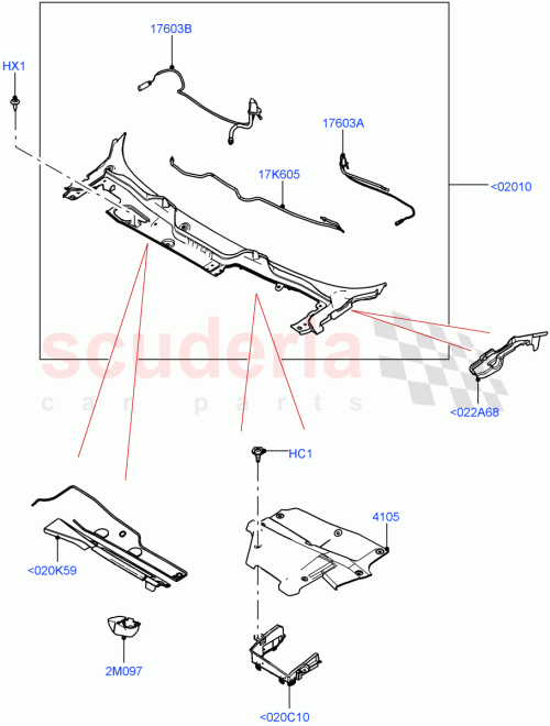 Part Diagram for Land Rover LR159618