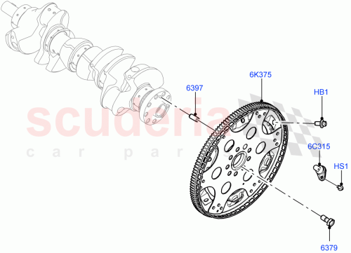 Part Diagram for Land Rover LR158322